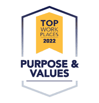 Top Work Places 2022 Purpose & Values